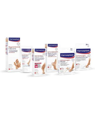 Hansaplast Chicken Eye Rings - 20 Pieces for Pain Relief | Skin-Friendly Foot Protection | 5 Pack - Buy Online on GoSupps.com