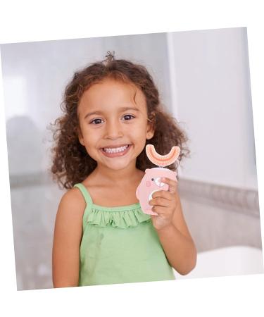 TOYANDONA Kids Rechargeable Electric Toothbrush - Pink Vibrating Toothbrush for Children - Buy Online on GoSupps.com