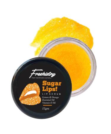 Lip Scrub For Removing Dead Skin Lighten & Smoothness Lips For Dark And Dry Lips & Smokers Men & Women 15 GM