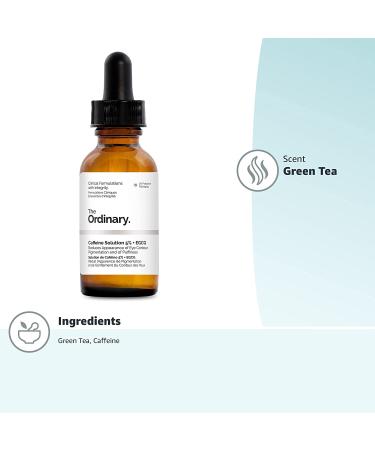 The Ordinary Caffeine Solution 5% + EGCG 30ml - Brighten & De-Puff Eyes - Buy Online on GoSupps.com
