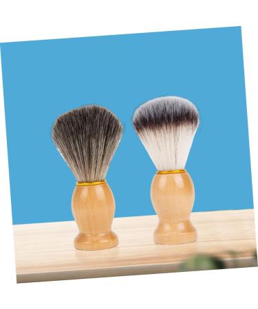 Ipetboom 2-Piece Shaving Brush Set - Mini Cleaning Trimmer for Men's Beard Care & Hairdressing Accessories - Buy Online on GoSupps.com