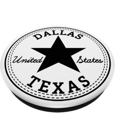 Dallas Texas USA United States PopSockets PopGrip: Swappable Grip for Phones & Tablets Black - Buy Online on GoSupps.com