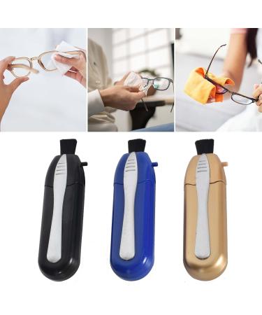 Kioiner 3 Pcs Eyeglasses Lens Cleaners Mini Portable Carbon Microfibre Cleaning Clip with Brush for All Types of Glasses Sunglasses Reading Glasses Spectacles - Buy Online on GoSupps.com