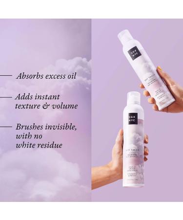 SGX NYC Dry Touch Volumizing Dry Shampoo - Paraben Free Vegan Spray for Fresh Bouncy Hair - 6.5 oz - Buy Online on GoSupps.com