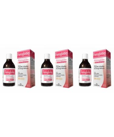 (3 Pack) - Vitabiotic - Feroglobin-b12 | 200ml | 3 Pack Bundle Pack Of 3