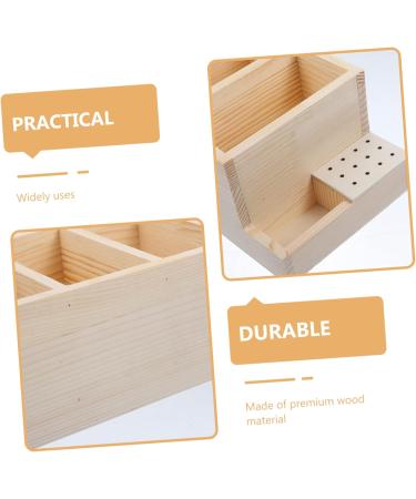 Beatifufu Box Grinding Head Storage Box Nail Salon Supply Nail Drill Bits Container Nail Tool Organizer Nail Polisher Organizer Nail Drill Bits Stand Manicure Polishing Heads Organizer - Buy Online on GoSupps.com