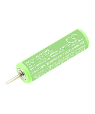 Replacement Battery for ES-744 ER-CA70 ES-RT33 ER221E2 ES-7037 ES7036 ES-6002 ES7013 ER-5209 ES-721 ES-7102 ES-7109 ES-7038 ES-RL21 ER-GC50 Compatible with WERGB80L2508 WES7038L2506(2000mAh)