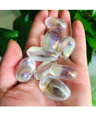 Natural Crystals and Stones 17mm-25mm Natural Spiritual Quartz Aura Crystal Stone Gravel 4pc for Decoration kaixun - Buy Online on GoSupps.com