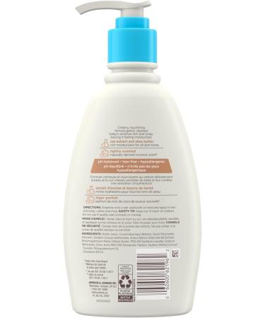 Aveeno Baby Daily Moisturizing Wash & Shampoo Coconut Scented 354 mL  - Buy Online on GoSupps.com