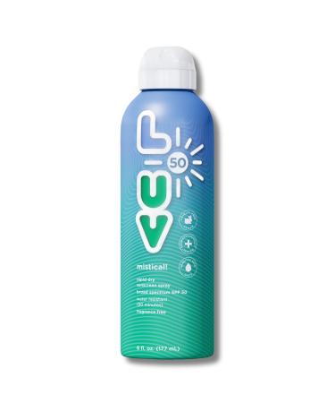 mistical! SPF 50 Sunscreen Spray Broad-Spectrum Protection Against UVA & UVB Rays Perfect For Everyday Activities & Outdoor Adventures Clear and Lightweight Sun Protection