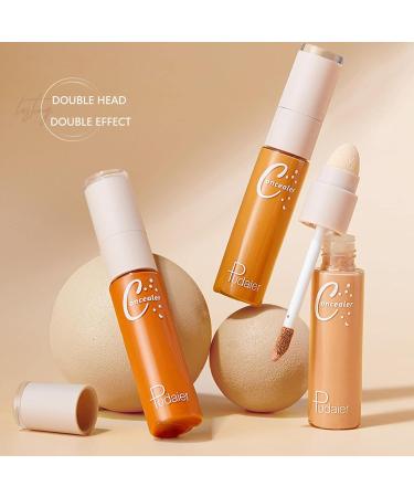 Concealer Stick Full Coverage - Dual-Sided Makeup Corrector Stick Under Eye Concealer and Lightweight Illuminating Facial Cosmetic for Women Shakven #09 - Buy Online on GoSupps.com