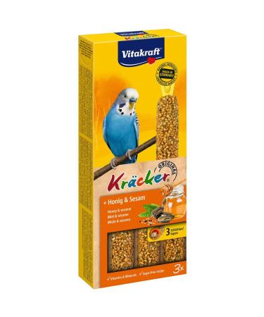 Vitakraft Crackers Original with Honey & Sesame for Budgies... - Buy Online on GoSupps.com