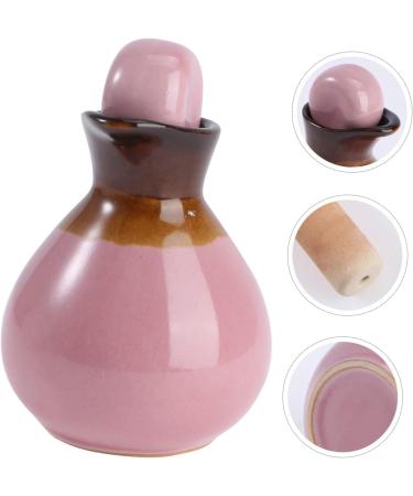 1set Essential Oil Bottle Essential Oil Roller Fragrance Jar Essential Oil Container Ceramic Fragrance Diffuser Containers with Lids Mini Wishing Jars Ceramics Miss Empty Bottle 9.5x6.5cm Red - Buy Online on GoSupps.com