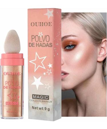 Face Powder - Body&Face Highlighter Powder Stick | Three-Dimensional Powder Makeup Brighten Makeup Blusher for Face&Body&Hair 9g Brown - Buy Online on GoSupps.com