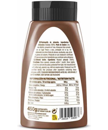 HSN Extra Creamy Butter (ALMOND | 450 gr) - Buy Online on GoSupps.com