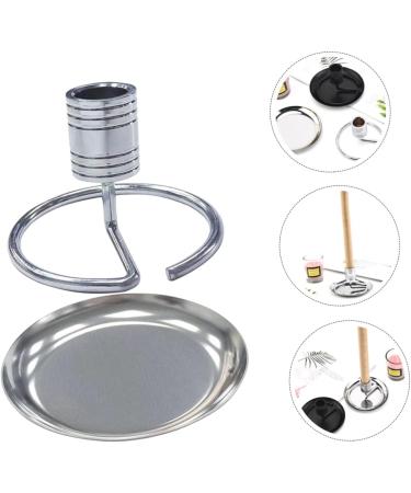 Beaupretty 5 Sets Moxa Seat Desk Stand - Stainless Steel Moxa Stick Holder for Moxibustion - Rustproof Metal Base & Durable Design - Buy Online on GoSupps.com