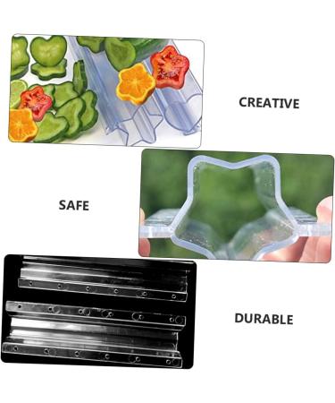 SUPVOX 6 pcs Vegetables Stencil Clear Growing Garden Tools Heart-Shaped Cube Gardening Growth Heart - Buy Online on GoSupps.com