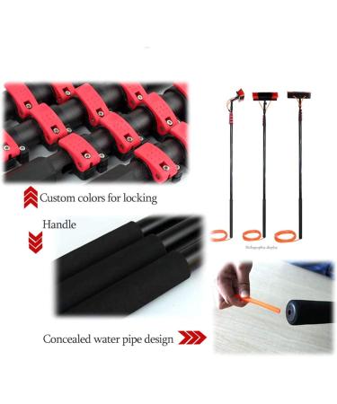 Window Cleaning Equipment Window Cleaning Brush 3.6M 5.4M 6M 7.2M 9M 11M Window Cleaning Pole Water Fed Telesbrush Extension Rod Cleaning Equipment For Photovoltaic Panel Cleaning Trucks Wi 12Ft/3.6M - Buy Online on GoSupps.com