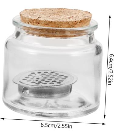 Beavorty Nail Cup Glass Nail Liquid Holder Dappen Dish for Acrylic Nails Nail Dappen Cup Dappen Dish with Lid Manicure Nail Dish Cup Nail Dish Cups with Lids Sequins Stainless With Base - Buy Online on GoSupps.com