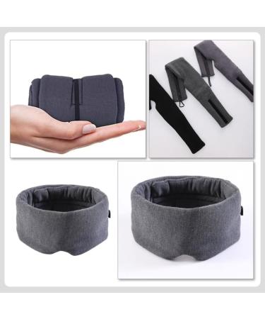 FOMIYES Soft Blindfold Sleep Eye Patch - Comfortable Eye Pillow & Mask for Kids - Travel-friendly Grey Sleep Shade Cover - Buy Online on GoSupps.com