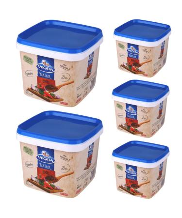 Podravka Vegeta Natural Chilli Pepper 800g (Pack of 5)