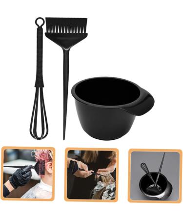 Homoyoyo Kit Coloration Cheveux 3 Pi ces Noir Bol de Teinture pour Cheveux Pinceau Teindre Tige D agitation pour Salon et Usage Domestique - Buy Online on GoSupps.com