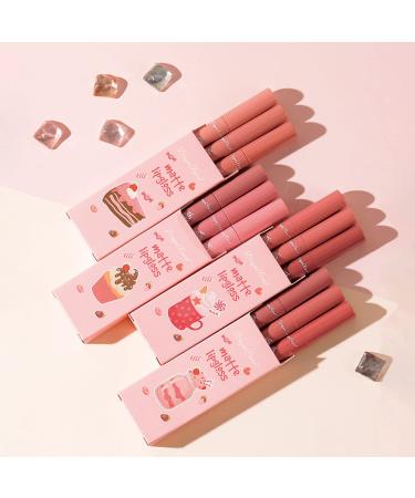 Nude Matte Lipstick Set - 24 Hour Superstay Glazes, Velvet Air Smooth Crayon, Long Lasting Waterproof Gloss - Ultimate Nourishing Lipstick for Women - Buy Online on GoSupps.com