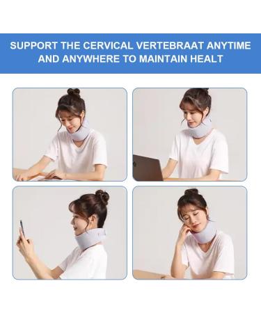 ZKHSeou Neck Support Bandage - Unisex Soft Neck Pain Relief & Pressure Relief for Better Sleep - Buy Online on GoSupps.com