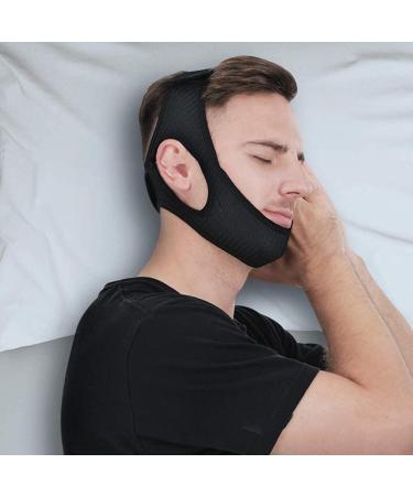 Anti Snore Chin Strap - Natural Sleep Instant Relief Jaw Support Belt - Buy Online on GoSupps.com