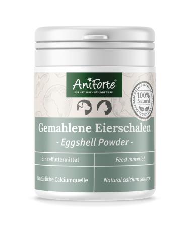 AniForte Calcium Powder for Dogs and Cats 100g - Natural Source of Calcium, Supports Bones and Teeth, Eggshell Powder for Barfen, High Bioavailability, Lab Tested