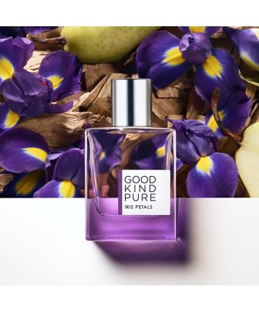 Iris Petals Eau de Toilette Spray - Woody Floral Fragrance - A blend of Nectarine Blossom & Soft Amber Woods - Clean Vegan & Long-Lasting Formula - 1.0 Fl Oz (Pack of 2) 1 Fl Oz (Pack of 2) - Buy Online on GoSupps.com