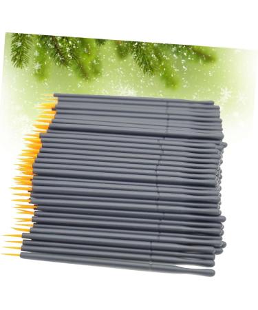 DRESSOOS 100pcs Disposable Makeup Brushes Make up Kit White Eye Gel Eyeliner Tool Eye Shadow Brush Soft Head 15cmX10cm Orange - Buy Online on GoSupps.com