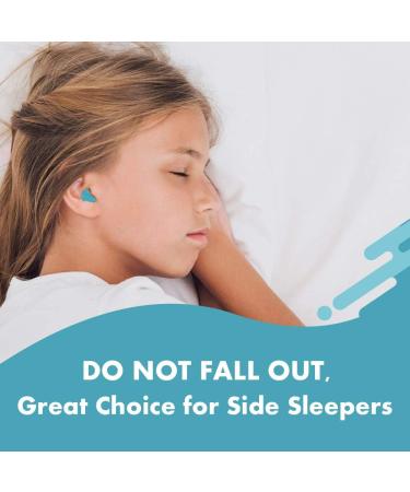 Acousdea Reusable Moldable Silicone Ear Plugs for Sleeping, Snoring, Swimming - 6 Pairs Black with Carry Case - Buy Online on GoSupps.com