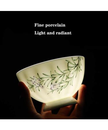 Dinner Plates 30 Pieces of Household Porcelain Dinnerware Set Creative Lotus Shaped Plates and Bowls Sets Elegant Pastoral Style Dishes Set Service for 6 Plates Kitchenware - Buy Online on GoSupps.com