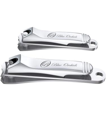 Fingernail and Toenail Clippers Set for Men and Women with Nail File and Slant Tweezers - Nail Cutter Trimmer for Toe and Finger Nails - Buy Online on GoSupps.com