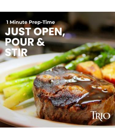 TRIO Beef Gravy Fat-free Cholesterol Free Instant Gravy Mix 490g - Buy Online on GoSupps.com