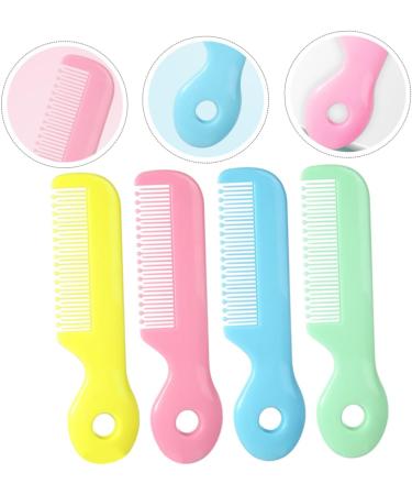 4pcs Healeved Baby Comb & Brush Set for Gentle Baby Abs Care - Buy Online on GoSupps.com