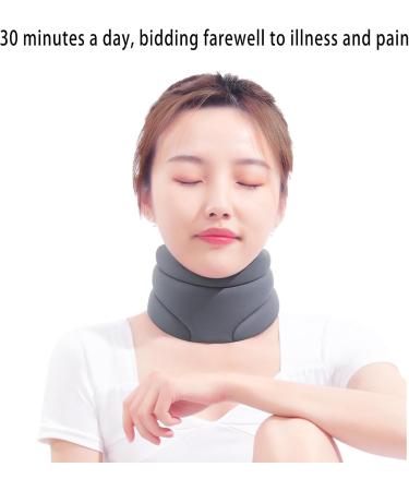 Okiio Cervicorrect Neck Support for Sleep Apnea - CO Lab Certified Neck Pain Relief & Snoring Prevention - Perfect Fit for Men - Classic Black - Buy Online on GoSupps.com