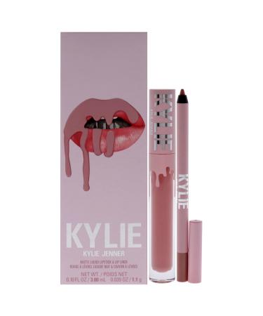 Kylie Cosmetics Matte Lip Kit - 300 Koko K for Women - 2 Pc 0.10oz Matte Liquid Lipstick 0.03oz Lip Liner