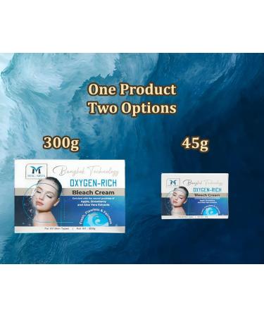 MACARIA Oxygen Rich Bleach Face Cream For Women Dark Spots Ammonia Free 300 Grams - Buy Online on GoSupps.com