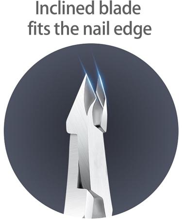 AEZON Cuticle Cutter for Nails - Ergonomic Handle Cuticle Clippers Ergonomic Handle Cuticle Clippers Stainless Steel Clippers Cutter Portable Toe Pliers for Nails - Buy Online on GoSupps.com