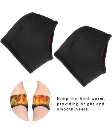 Soft Breathable Heel Socks - Elastic Pain Relief & Warmth Prevent Cracked Heels | International Shipping - Buy Online on GoSupps.com