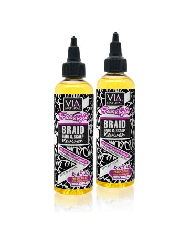 VIA Freestyle Braid Hair & Scalp Reviver - pack of 2 Hair & Scalp Reviver (2-Pack)