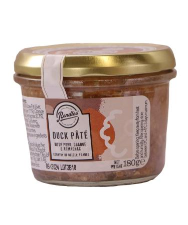 Rendles - Duck Pate with Orange 180g Duck with Orange - Buy Online on GoSupps.com