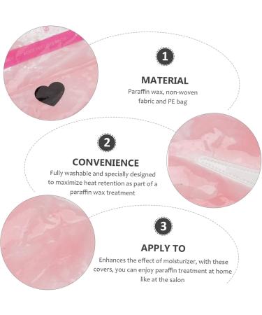 VALICLUD 2paires Lot Films De Soin Pour Mains Paraffine Rose Cire Pour Mains Kit De Cire Pour - Buy Online on GoSupps.com