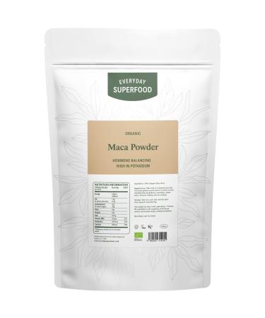 Everyday Superfood Organic Maca Powder 1.8kg Pure Dried Maca Root Powder Great in Acai & Maqui Blend Certified Organic Vegan and Kosher