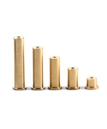 HNMFIT Golf 0.355'' Brass Tip Plug Weights for Steel Shaft 1/2/3/4/5/6/7/8/9/10/12/14/16/18/20g Options 10pcs/Package 7.0 Grams