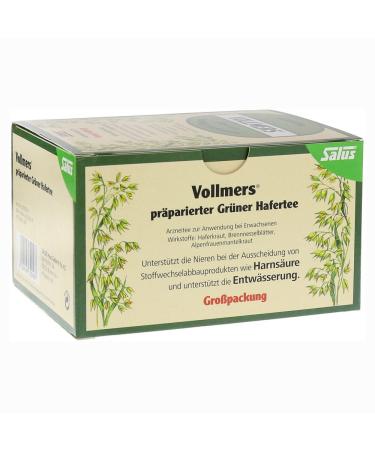Vollmers prepared green oat tea filter bags 40 pieces