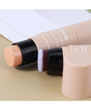 3 Pcs Contour Highlighter Blush Sticks Set with Brush - Waterproof Longwear Makeup Kit with Highlighter, Bronzer Pen & Cream Blush - Buy Online on GoSupps.com