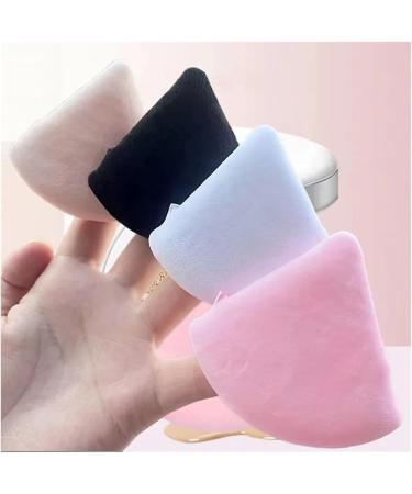6 Pack Velvet Powder Puffs For Perfect Makeup Finish Soft And Lightweight Makeup Sponge Powder Puffs Triangle (Color : 6 pink) - Buy Online on GoSupps.com